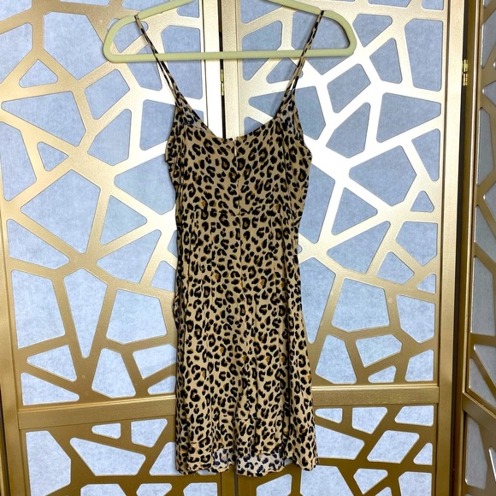 H&M Leopard‎ Cami Dress